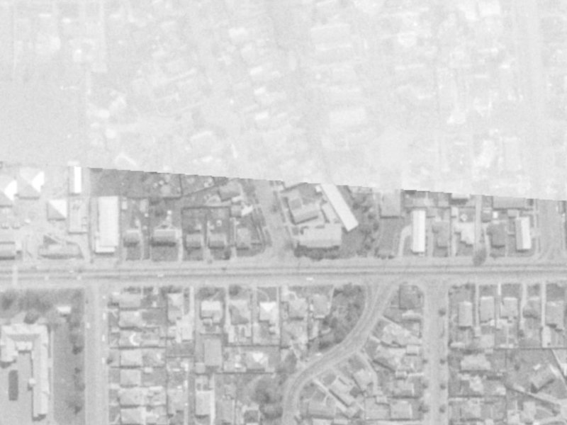 2 Emmett Street from the air, 1975-1979