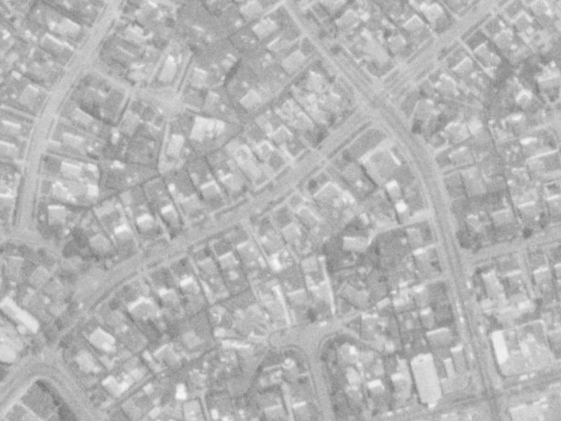 169 Aorangi Road from the air, 1975-1979