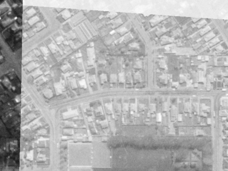 23 Warrington Street from the air, 1975-1979