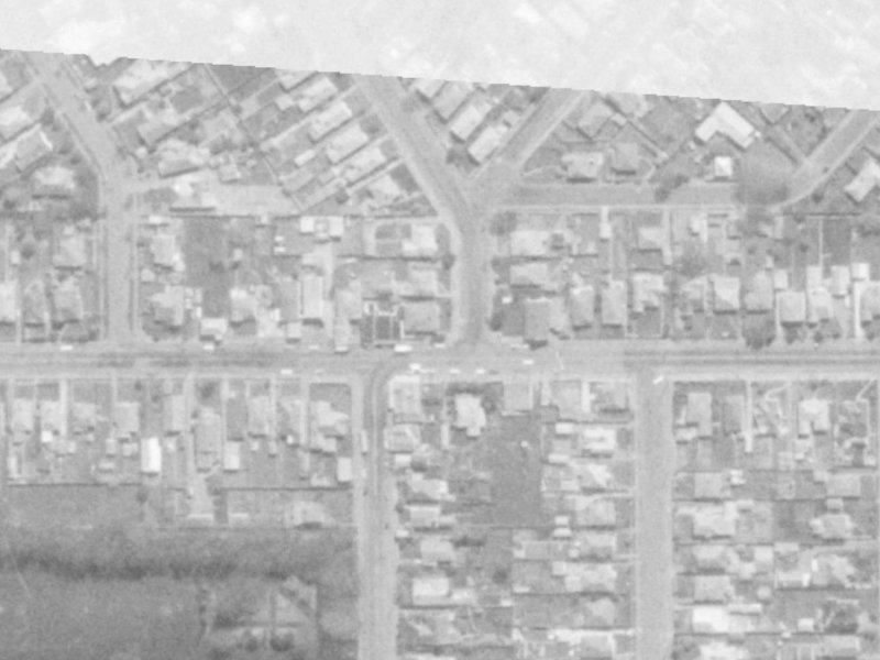 57 Warrington Street from the air, 1975-1979