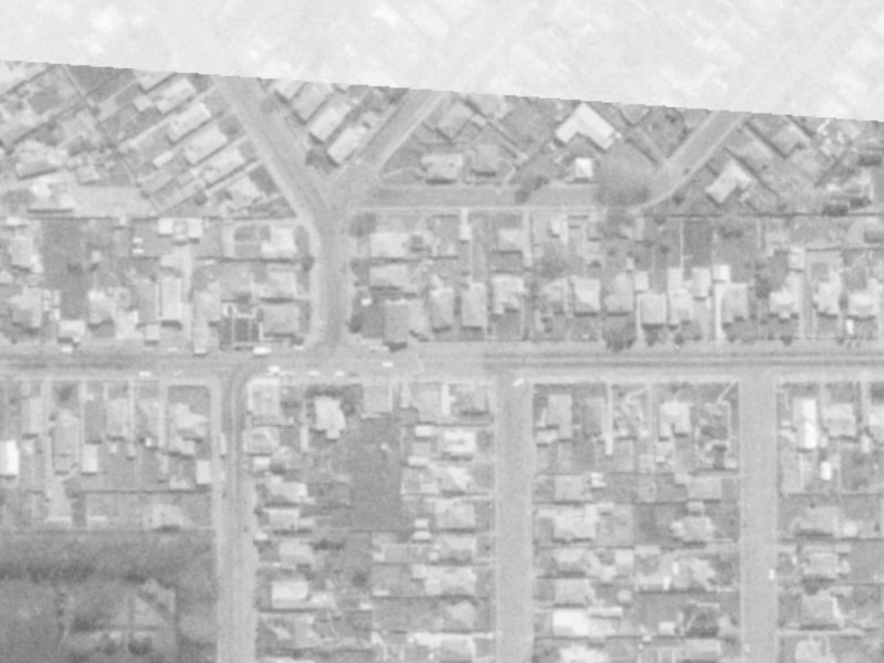 69 Warrington Street from the air, 1975-1979
