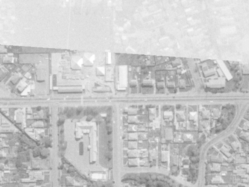 13 Shirley Road from the air, 1975-1979