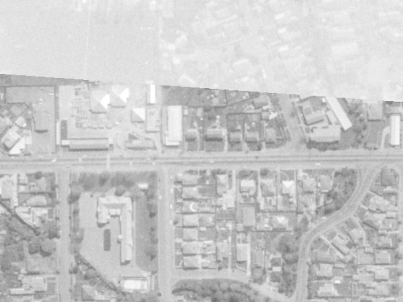 13A Shirley Road from the air, 1975-1979