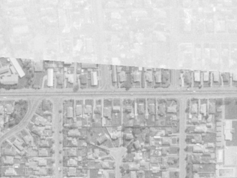 43 Shirley Road from the air, 1975-1979
