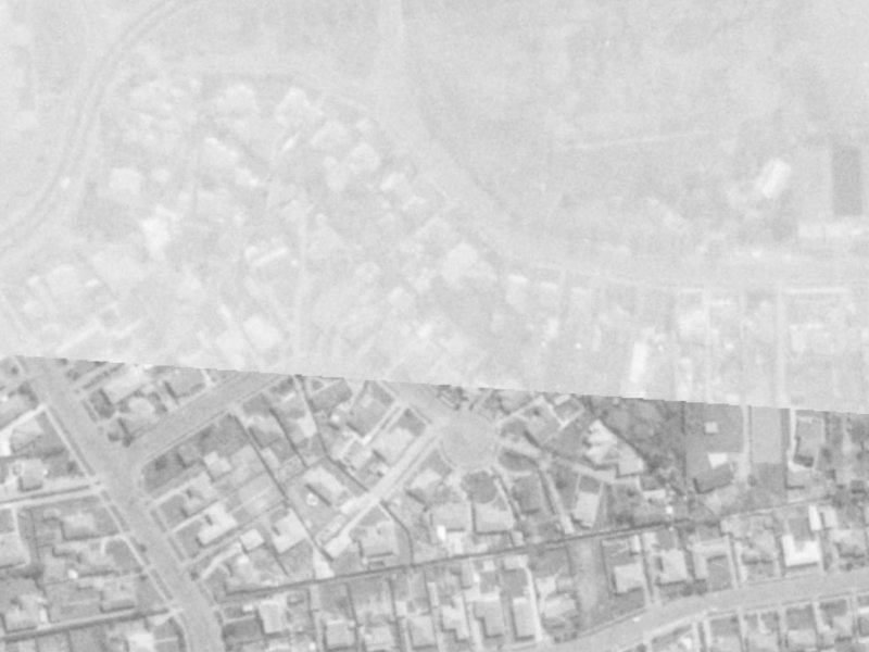 17 Barclay Place from the air, 1975-1979
