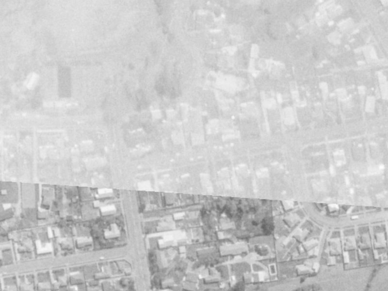 7 Mundys Road from the air, 1975-1979