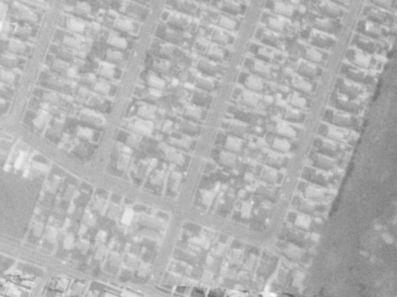 11 Eglinton Street from the air, 1975-1979