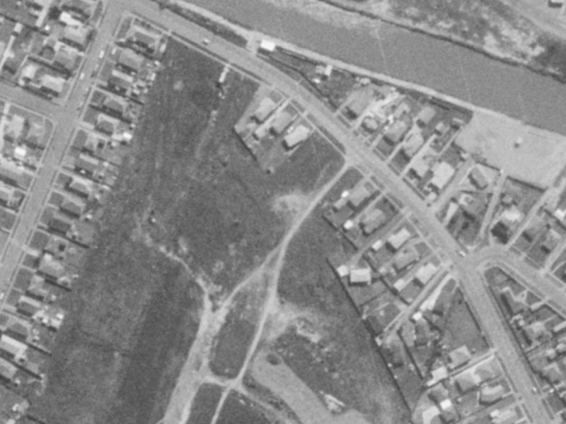 86B Bexley Road from the air, 1975-1979