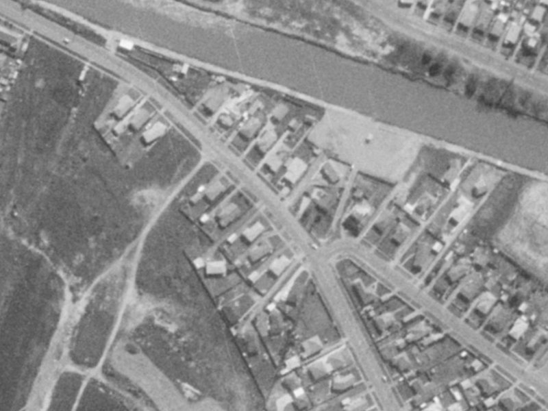 97 Bexley Road from the air, 1975-1979