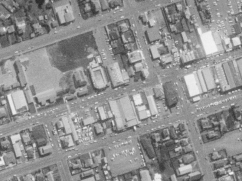 112 Seaview Road from the air, 1975-1979