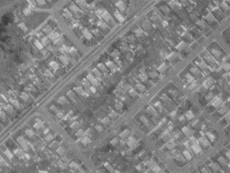 268D Wainoni Road from the air, 1975-1979