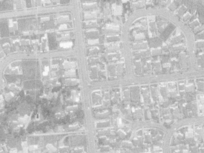 338 Waimairi Road from the air, 1975-1979