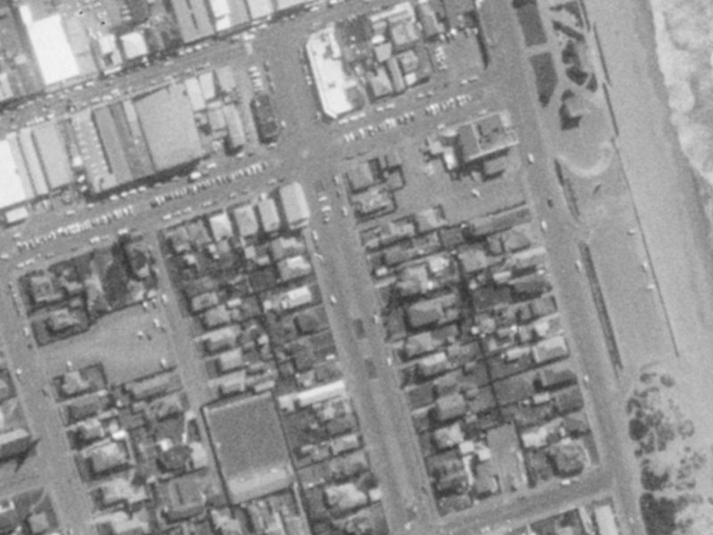 19A Oram Avenue from the air, 1975-1979