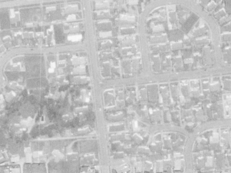 337A Waimairi Road from the air, 1975-1979