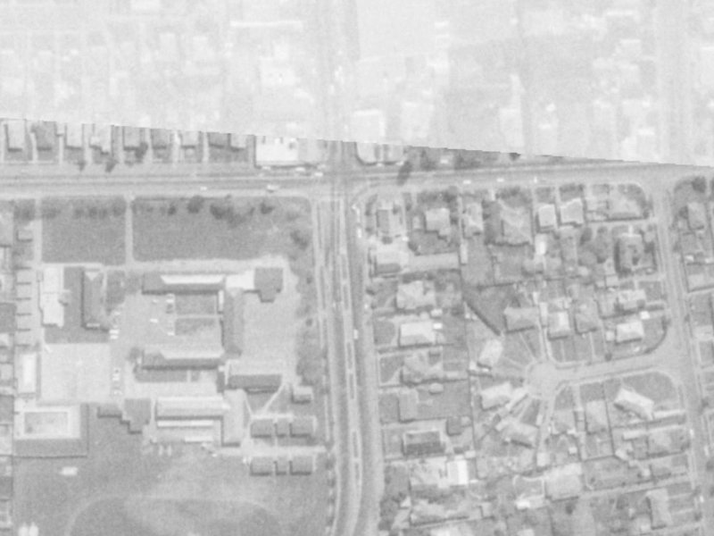 168 N Parade from the air, 1975-1979