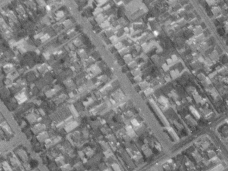 31 Somme Street from the air, 1975-1979