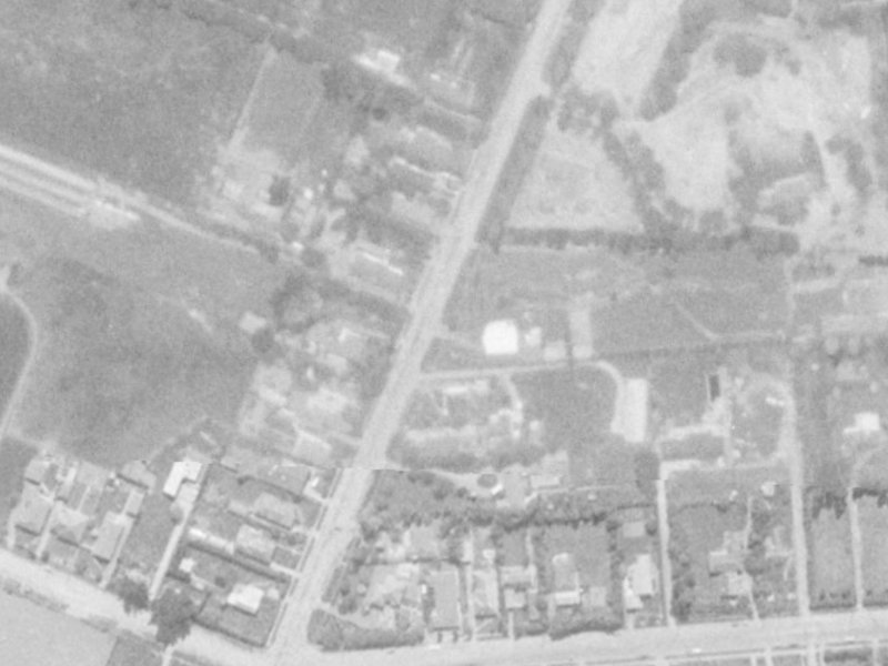315 Withells Road from the air, 1975-1979