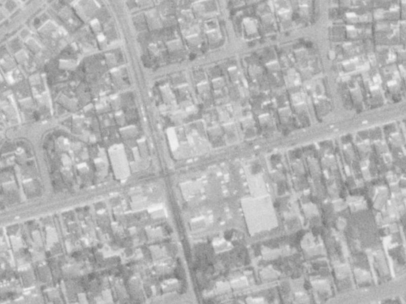 407 Ilam Road from the air, 1975-1979