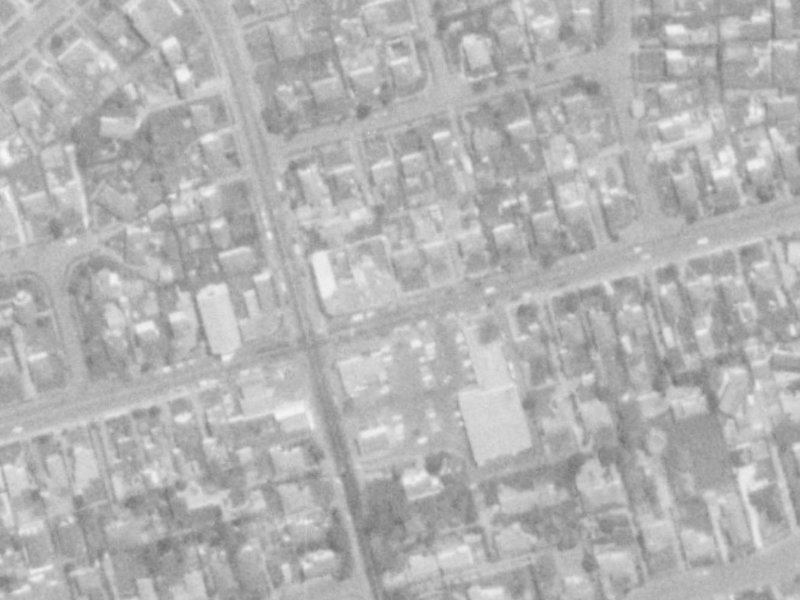 407B Ilam Road from the air, 1975-1979