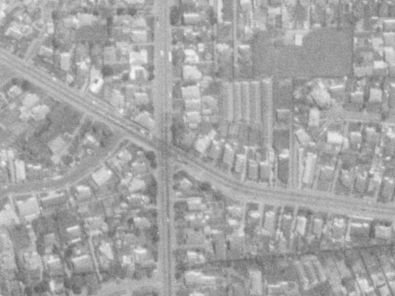 50 Wairakei Road from the air, 1975-1979