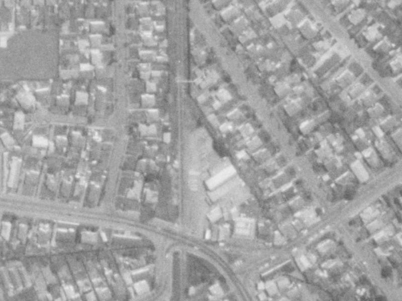 1D Normans Road from the air, 1975-1979