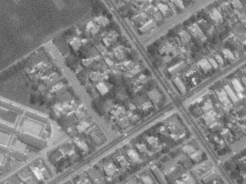 16 Circuit Street from the air, 1975-1979