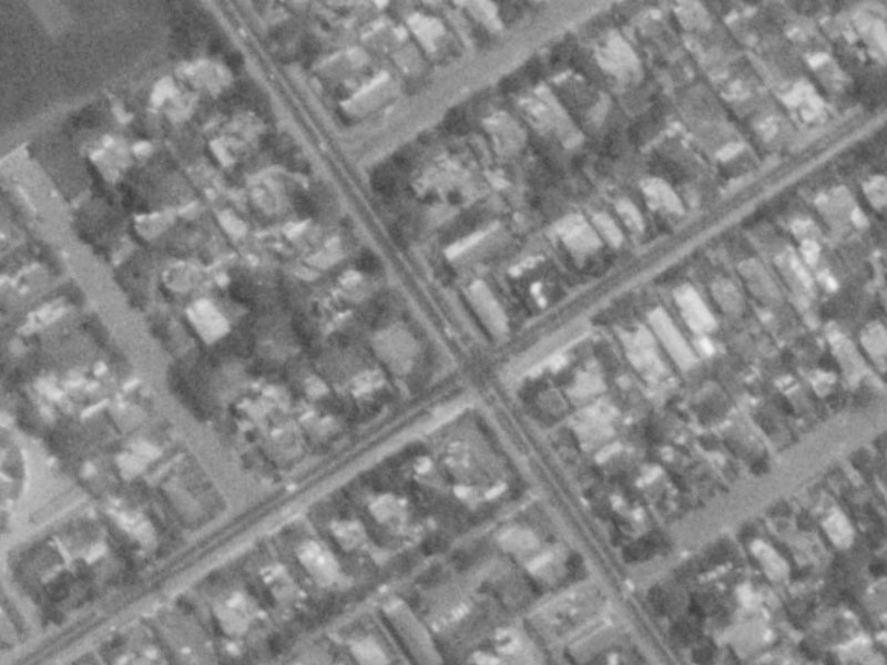 264C Papanui Road from the air, 1975-1979
