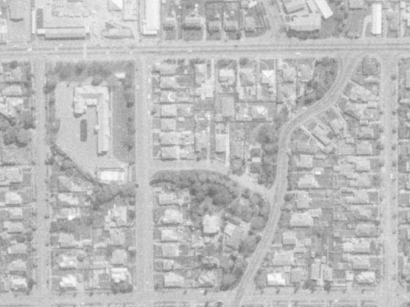 9 Julius Terrace from the air, 1975-1979