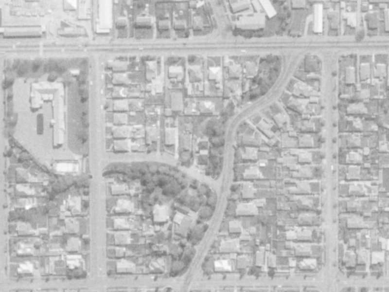169 Stapletons Road from the air, 1975-1979