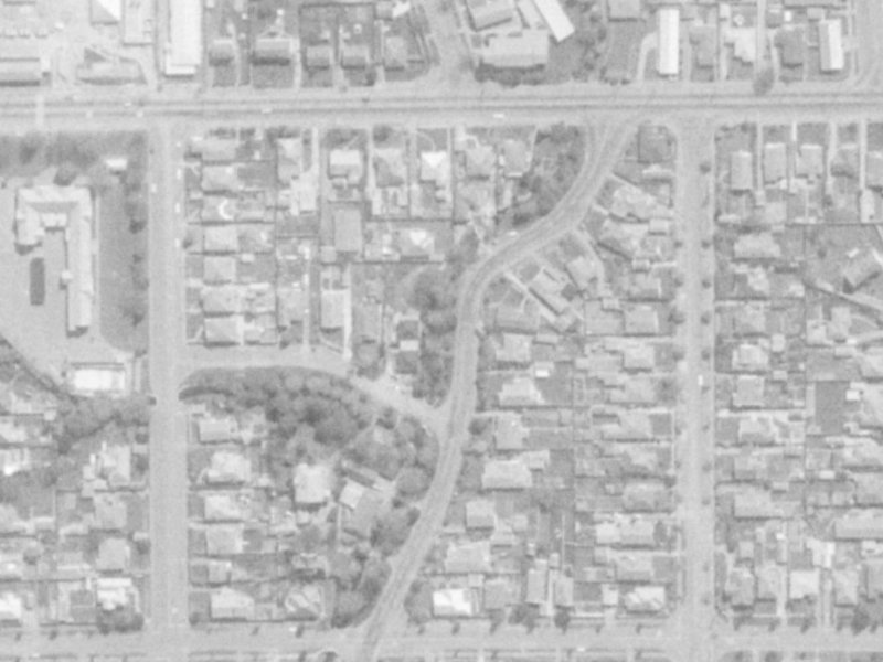 174 Stapletons Road from the air, 1975-1979
