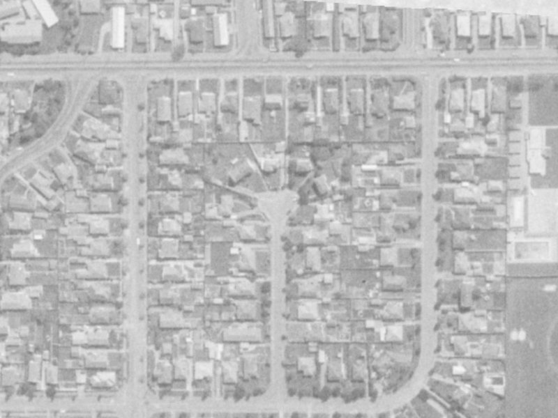 11 Cargill Place from the air, 1975-1979