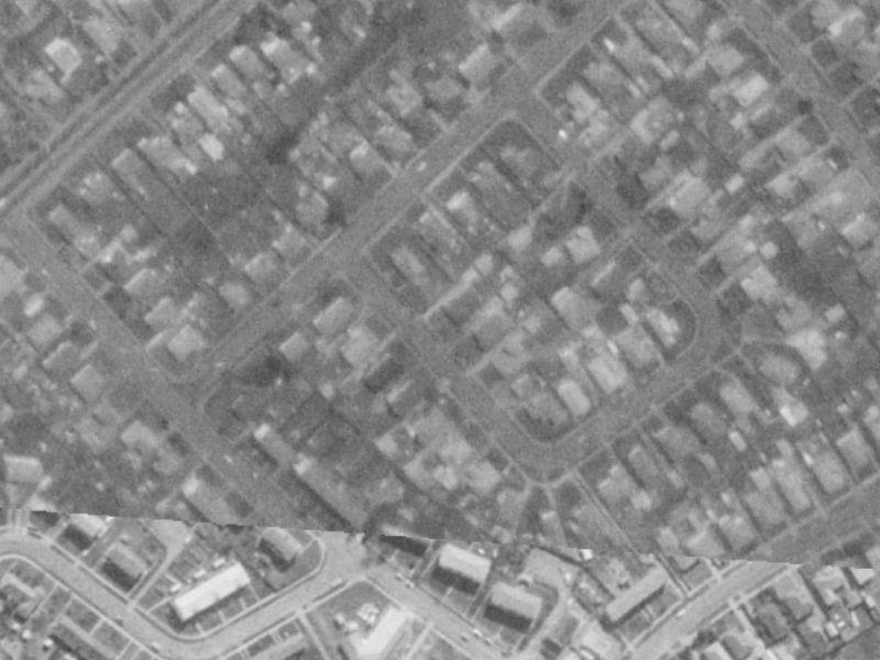 6 Wimborne Crescent from the air, 1975-1979