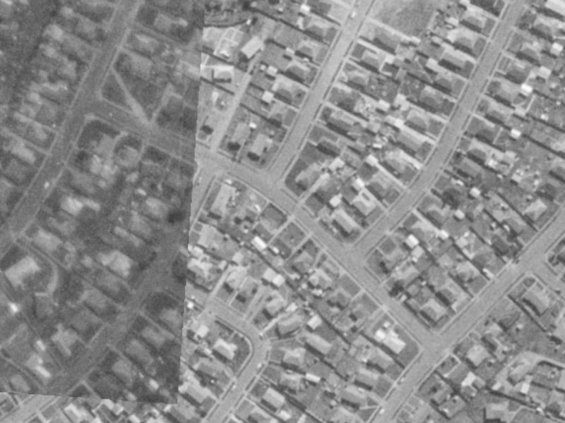 16 Soberton Street from the air, 1975-1979
