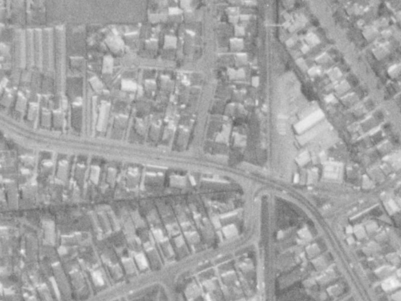 4 Westholme Street from the air, 1975-1979