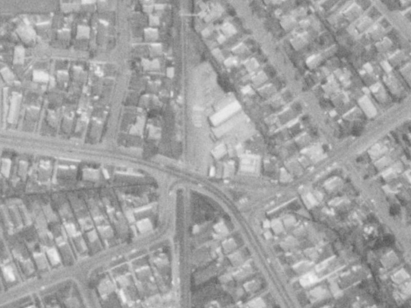1A Normans Road from the air, 1975-1979
