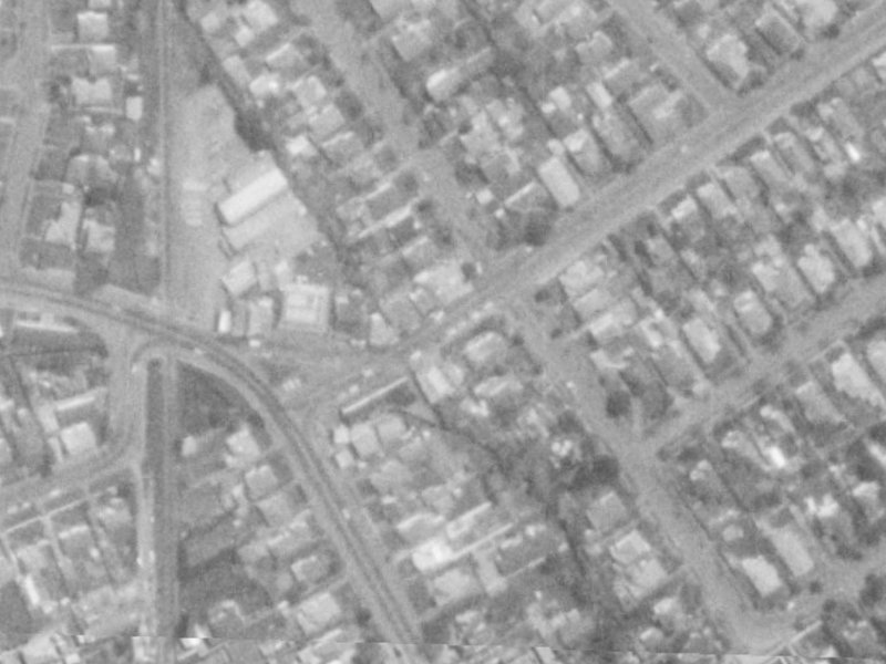 12b Normans Road from the air, 1975-1979