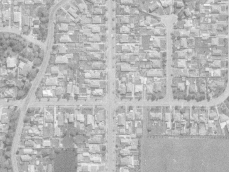 160 Petrie Street from the air, 1975-1979