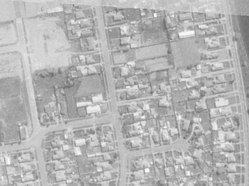 Fleete Street from the air, 1975-1979