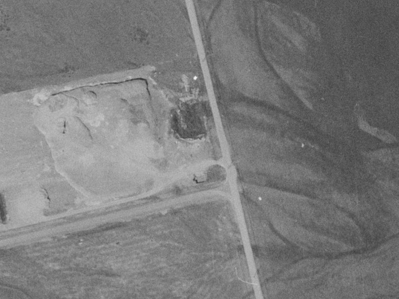 Miners Road from the air, 1975-1979