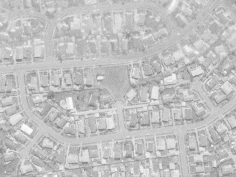 3 Bullock Place from the air, 1975-1979