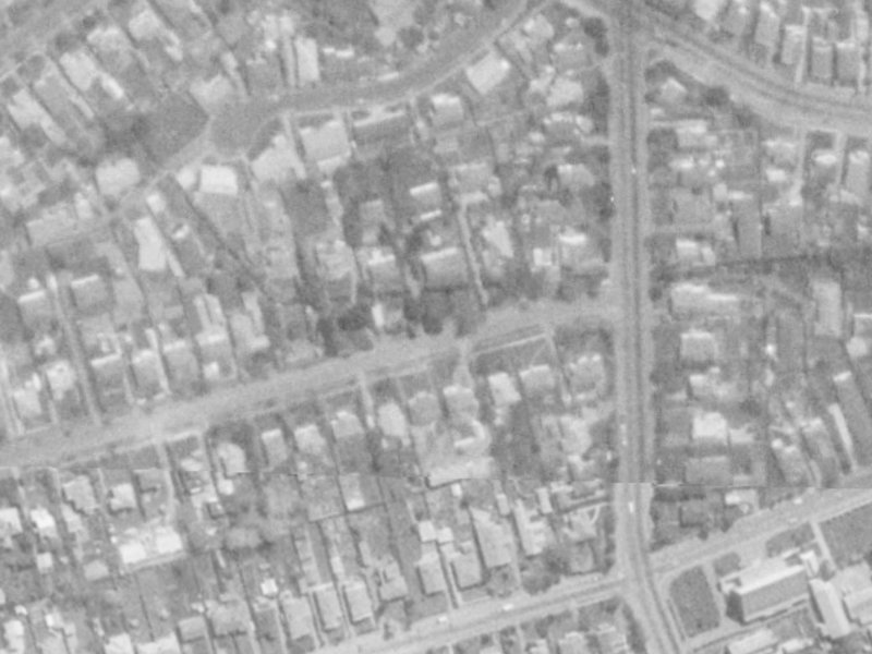 5 Taylors Avenue from the air, 1975-1979