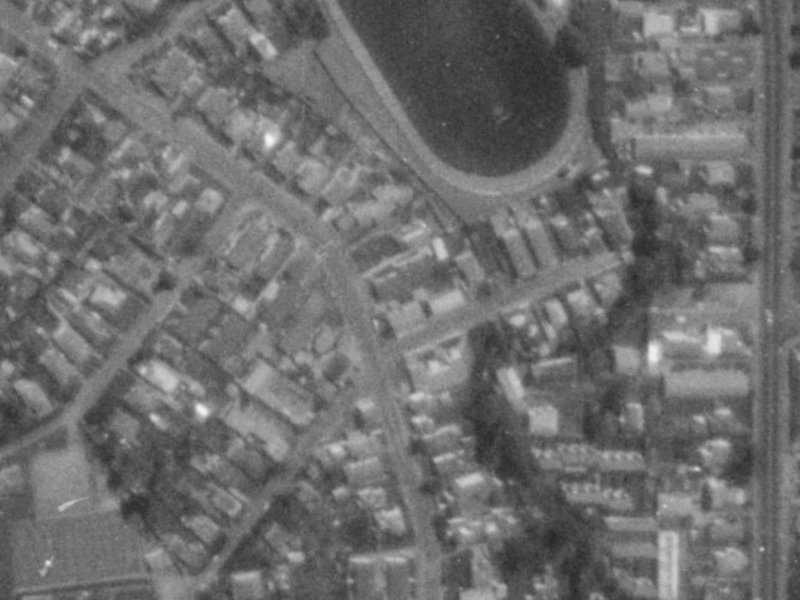 73 Dover Street from the air, 1975-1979