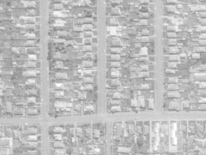 38 Cleveland Street from the air, 1975-1979