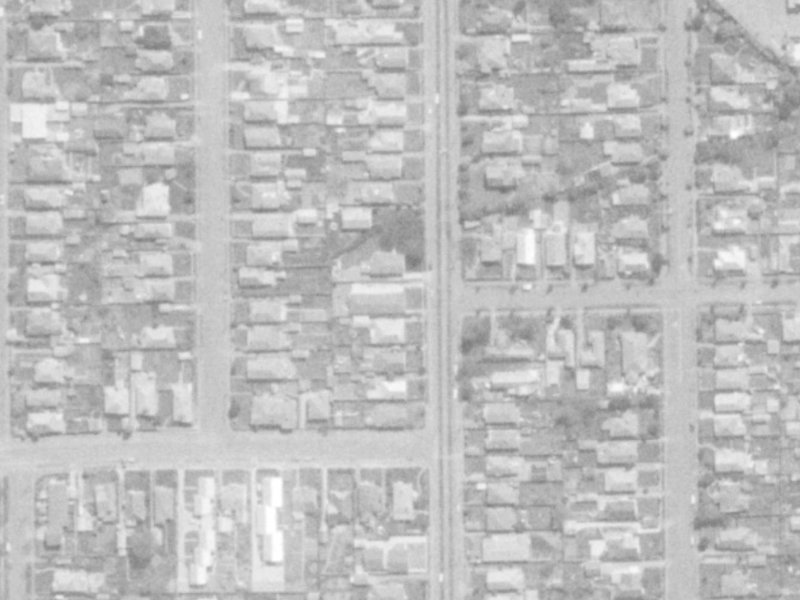 171 Hills Road from the air, 1975-1979