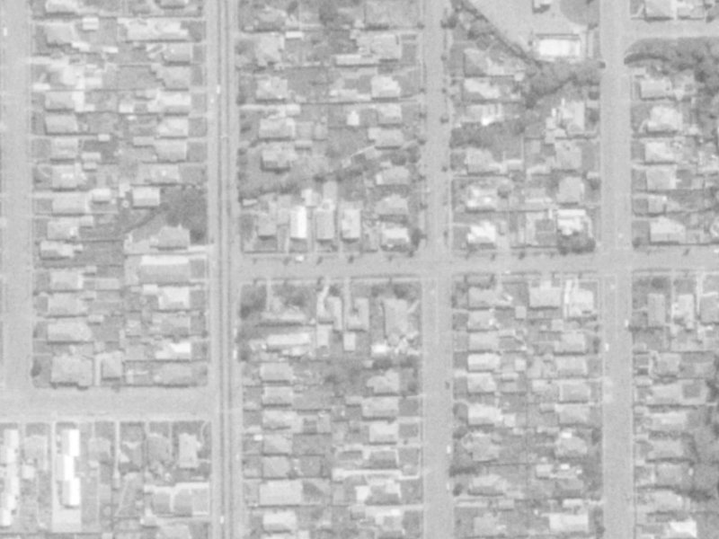 10 Warden Street from the air, 1975-1979