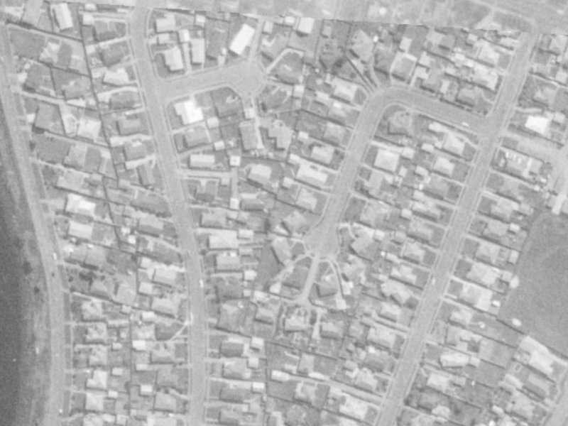 26 Horton Place from the air, 1975-1979