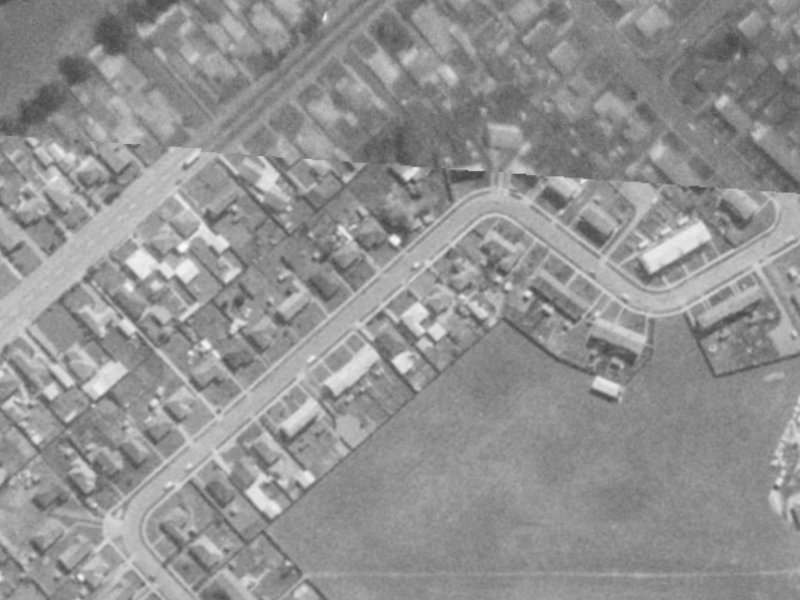 43 Aldershot Street from the air, 1975-1979