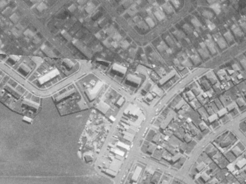 37 Portsmouth Street from the air, 1975-1979