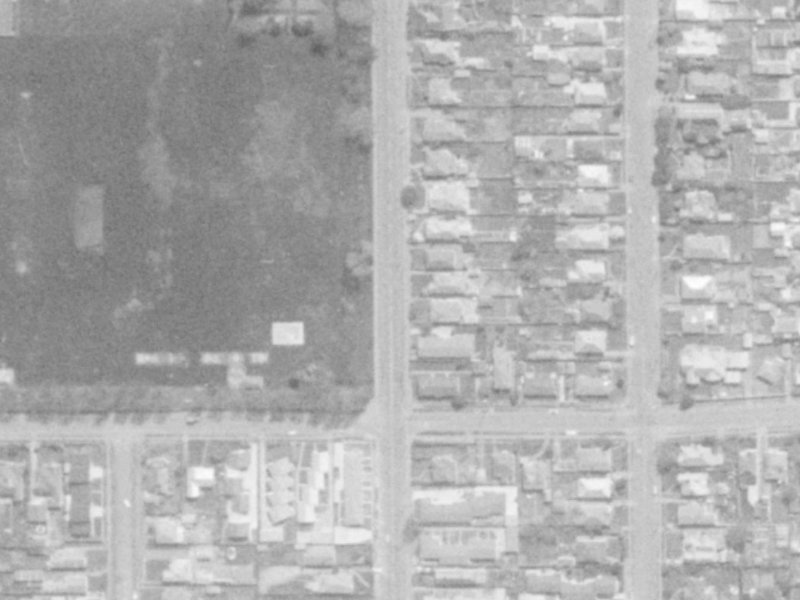 630 Barbadoes Street from the air, 1975-1979