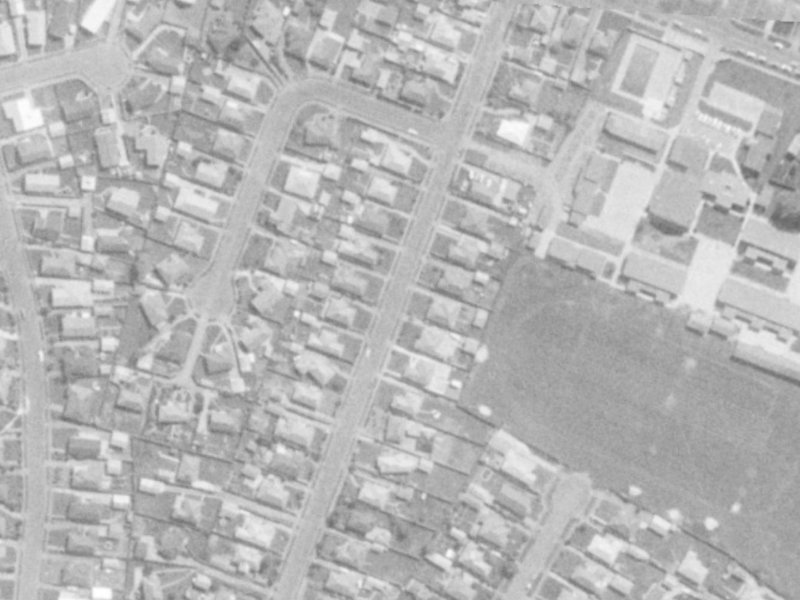16 Pembroke Street from the air, 1975-1979